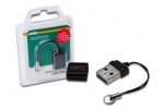 Czytnik kart USB 2.0, micro SDHC, czarny DIGITUS