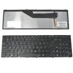 7557 Klawiatura do notebooka ASUS K50 BLACK FRAME BK