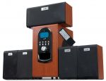 Głośniki GENIUS SW-HF 5.1 6000 Home Theater (wood) 200W RMS