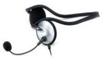 Słuchawki z mikrofonem GENIUS HS-300A srebna