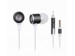 SŁUCHAWKI GEMBIRD DOUSZNE MP3 3.5MM+MIC JACK BLACK/WHITE