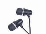 SŁUCHAWKI GEMBIRD MP3 CZARNE NA KABLU 130CM (DOUSZNE) 3.5MM