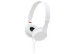 Słuchawki SONY MDR-ZX100W nauszne zamknięte - białe