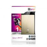Dysk Silicon Power ARMOR A50 1TB 2.5\ USB2.0 PANCERNY Gold