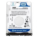 Dysk  WD3200LPVX, 2.5\'\', 320GB,WD Blue,SATA/600,5400,8MB,7mm