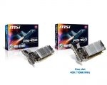 VGA MSI R5450 1024MB DDR3 64bit VGA+DVI+HDMI PCI-E silent LP