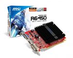 VGA MSI R6450 1GB DDR3 64bit VGA+DVI+HDMI PCI-E Silent