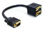ADAPTER VGA->2X VGA DELOCK
