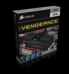 DDR3 CORSAIR 16GB (4x4GB)/1600MHz 9-9-9-24 Vengeance Quad