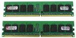 KINGSTON DDR2 2 GB (2x1GB)/1066MHz PC2-8500 CL7 DUAL CHANNEL
