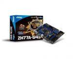 Płyta MSI ZH77A-G43 /H77/DDR3/SATA3/USB3/PCIe3.0/s.1155/ATX