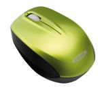 Mysz bezprzewodowa 2,4GHz optyczna 3 prz. zielona EDNET