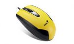 Mysz optyczna Genius DX-100, USB, YELLOW