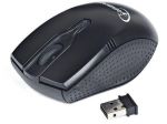 MYSZ GEMBIRD RADIOWA-OPTYCZNA BLACK 2.4GHZ 3-BUTTON (USB)