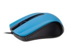 MYSZ GEMBIRD OPTYCZNA 1-SCROLL BLACK/BLUE (USB)(MUS-101-B)