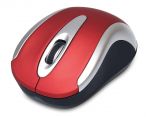 Bezprzewodowa mysz optyczna PORT RF 2,4GHz czerwona