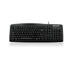 Klawiatura MS Wired Keyboard 200 black USB 5-pak