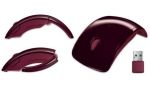 Mysz MS Wireless Notebook Laser ARC Mouse Red