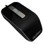 Mysz optyczna 3D mini Qoltec M083 Black/Silver